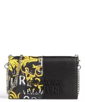 Сумка через плечо Rock Cut из искусственной кожи Versace Jeans Couture, черный