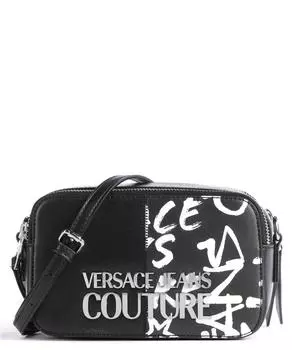 Сумка через плечо Rock Cut из искусственной кожи Versace Jeans Couture, черный