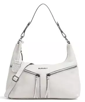 Сумка через плечо Rock Ruby из зерненой кожи Burkely, белый