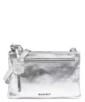 Сумка через плечо Rock Ruby из зерненой кожи Burkely, серебряный