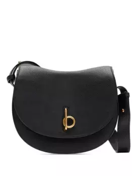 Сумка через плечо Rocking Horse среднего размера BURBERRY, черный