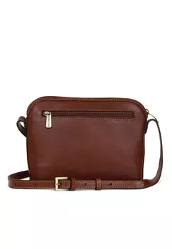 Сумка через плечо RPUBLIQUE Hexagona, коричневый