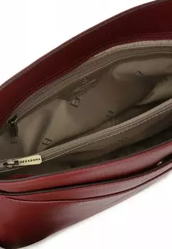 Сумка через плечо Rpublique Hexagona, темно-красный