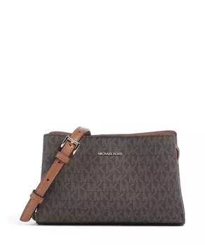 Сумка через плечо Ruthie из холста Michael Kors, коричневый