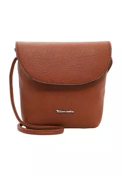 Сумка через плечо с эмблемой и магнитной застежкой для женщин Tamaris, цвет Cognac