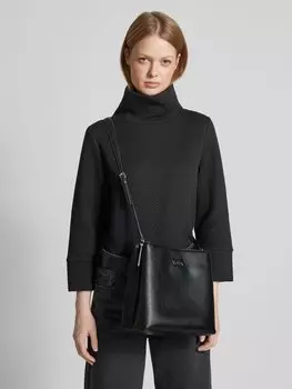 Сумка через плечо с аппликацией-лейблом, модель «CK MUST DOME» CK Calvin Klein, черный