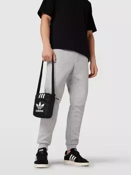 Сумка через плечо с этикеткой adidas Originals, черный