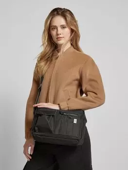 Сумка через плечо с этикеткой, модель «Bel Silvo» MADS NRGAARD, черный