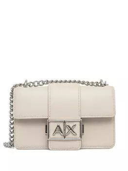 Сумка через плечо с цепочкой Armani Exchange, нейтральный