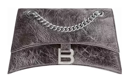 Сумка через плечо с цепочкой и логотипом Crush Balenciaga