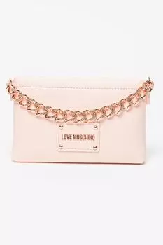 Сумка через плечо с цепочкой Love Moschino, оранжевый