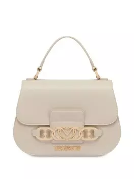 Сумка через плечо с цепочкой Love Moschino, нейтральный цвет