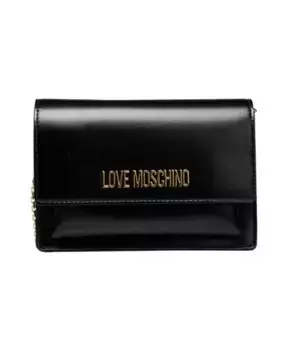 Сумка через плечо с цепочкой Love Moschino, черный