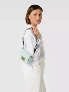 Сумка через плечо с деталью лейбла модель "МЕТРОПОЛИС" Furla, мятный