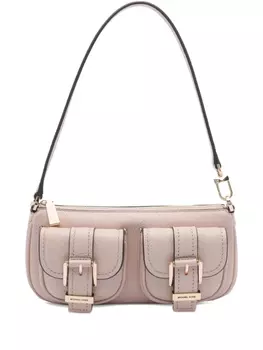 Сумка через плечо с двойной пряжкой Michael Michael Kors, розовый