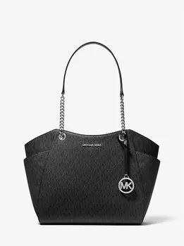 Сумка через плечо с фирменным логотипом Jet set Michael Kors, черный