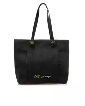 Сумка через плечо с гравировкой и двойной ручкой Mariamare, черный