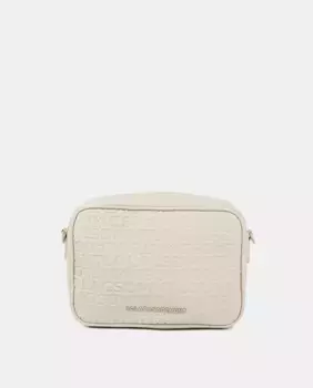 Сумка через плечо с гравировкой монограммы Lola Casademunt, цвет Crudo