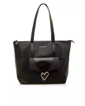 Сумка через плечо с гравировкой животного принта Mariamare, черный