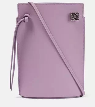 Сумка через плечо с карманом Dice Loewe, розовый