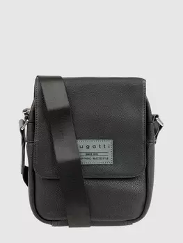 Сумка через плечо с клапаном bugatti, черный
