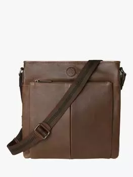 Сумка через плечо с компасом OSPREY LONDON, желто-коричневый