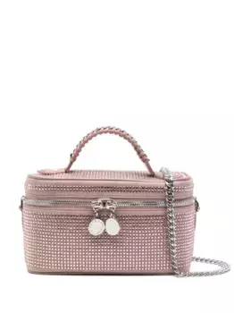 Сумка через плечо с кристаллами STELLA MCCARTNEY, розовый