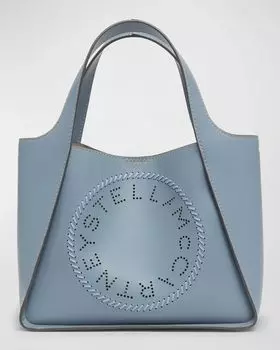 Сумка через плечо с логотипом Alter из переработанного материала Stella McCartney, цвет Blue Lagoon