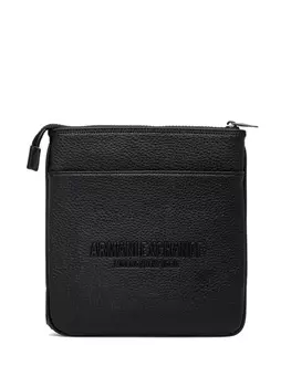 Сумка через плечо с логотипом Armani Exchange, черный