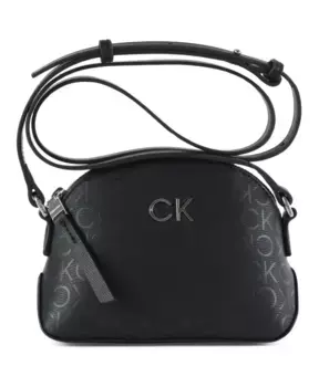 Сумка через плечо с логотипом Calvin Klein, черный