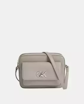 Сумка через плечо с логотипом Calvin Klein, цвет Marrn