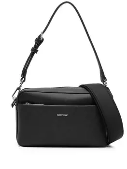 Сумка через плечо с логотипом Calvin Klein, черный