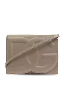 Сумка через плечо с логотипом DG Dolce & Gabbana, нейтральный цвет