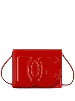 Сумка через плечо с логотипом DG DOLCE & GABBANA, красный