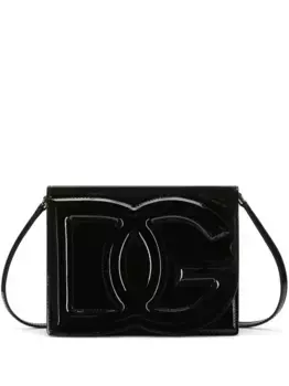 Сумка через плечо с логотипом DG DOLCE & GABBANA, черный