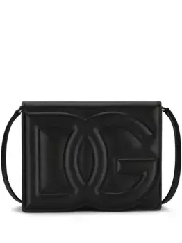 Сумка через плечо с логотипом DG DOLCE & GABBANA, черный