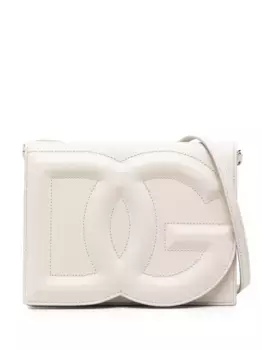 Сумка через плечо с логотипом DG DOLCE & GABBANA, нейтральный