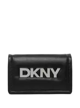 Сумка через плечо с логотипом DKNY, черный