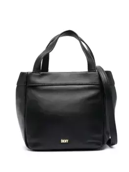 Сумка через плечо с логотипом DKNY, черный