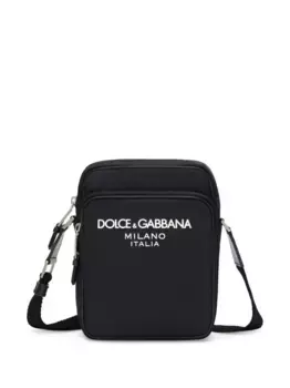 Сумка через плечо с логотипом DOLCE & GABBANA, синий