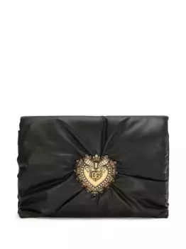 Сумка через плечо с логотипом DOLCE & GABBANA, черный