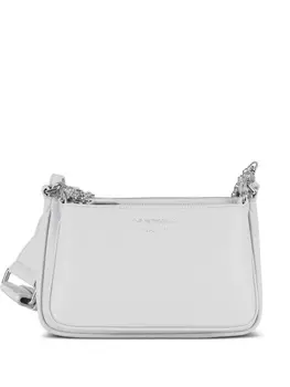 Сумка через плечо с логотипом Emporio Armani, серый