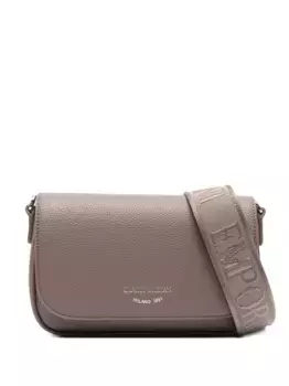 Сумка через плечо с логотипом EMPORIO ARMANI, коричневый