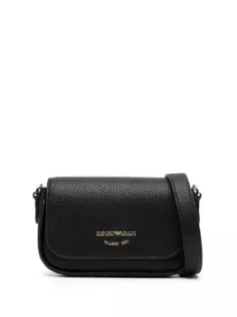 Сумка через плечо с логотипом EMPORIO ARMANI, черный