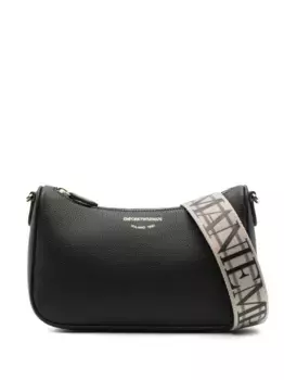 Сумка через плечо с логотипом EMPORIO ARMANI, черный