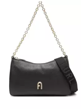 Сумка через плечо с логотипом Furla, черный