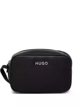 Сумка через плечо с логотипом HUGO, черный