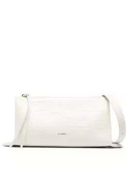 Сумка через плечо с логотипом JIL SANDER, белый