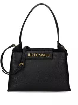 Сумка через плечо с логотипом Just Cavalli, черный