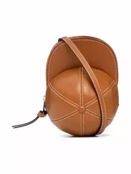 Сумка через плечо с логотипом JW Anderson, коричневый